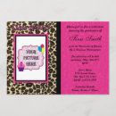 Suche nach rosa leopard einladungen Gepard