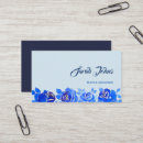 Suche nach mitternacht visitenkarten Blau