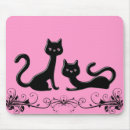 Suche nach hübsche katzen mousepads Schwarz