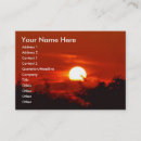 Suche nach afrika visitenkarten Sonnenuntergang