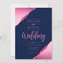Recherche de fuchsia mariage invitations Bleu