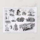 Recherche de instruments cartes postales École