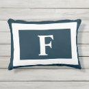 Recherche de marine et blanc coussins Pour elle