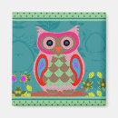 Recherche de hibou de patchwork Coloré