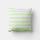 Recherche de vert pastel coussins Rayé