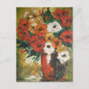 Recherche de peintre cartes postales Fleurs