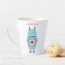 Recherche de robot mignon tasses Dessin