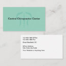 Recherche de chiropracties cartes visite Chiropratique