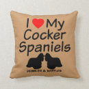Recherche de cockers coussins Espagne