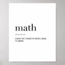 Recherche de mathématiques posters Moderne