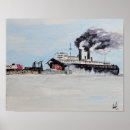 Recherche de chemin de fer art Michigan