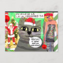 Recherche de christmas cat cartes postales Funny