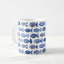 Recherche de motif mer tasses Bleu