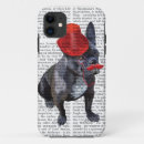 Recherche de bouledogue français iphone coques Fleurs