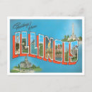 Recherche de l illinois cartes postales Rétro