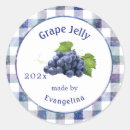 Recherche de gelée de raisin autocollants Violet