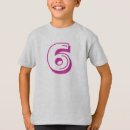 Recherche de numéro six tshirts Girl