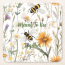 Recherche de abeille dessous de verres Fleur sauvage