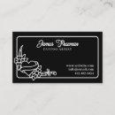 Recherche de coeur de tatouage cartes visite Gothique