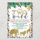 Suche nach second birthday einladungen Zwei wilde