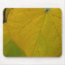 Recherche de feuille jaune tapis souris Nature
