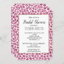 Recherche de girly bridal shower invitations Étincelante