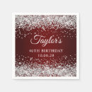 Recherche de rouge argent serviettes Moderne