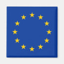 Recherche de drapeau européen magnets Bleu