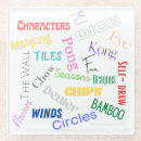 Suche nach mahjong untersetzer Mah jongg