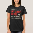 Recherche de canne tshirts Chien