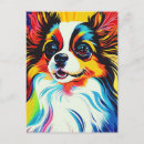 Recherche de chien papillon cartes postales Animal