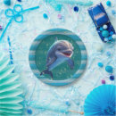 Recherche de dauphins assiettes en papier Pour enfants