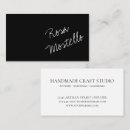 Recherche de entreprise artisanale cartes visite Boss