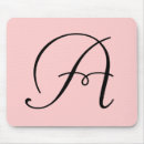 Suche nach mit monogramm buchstaben mousepads Initiale