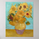 Suche nach vase mit zwölf sonnenblumen poster Post impressionismus