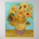Suche nach vase mit zwölf sonnenblumen poster Post impressionismus