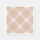 Recherche de motif mandala serviettes Floral