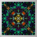 Recherche de mandala coloré posters Équilibre
