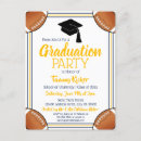 Recherche de football graduation invitations Lycée