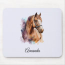 Recherche de cheval occidental tapis souris Équin