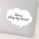 Recherche de bulle pensée autocollants Blanc