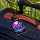 Recherche de futuriste bagages étiquettes Rétro