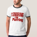 Recherche de ronronnement tshirts Humour