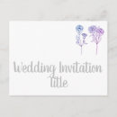 Recherche de marque 2 cartes postales Violet