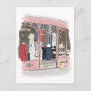 Recherche de couture vintage cartes postales Aquarelle