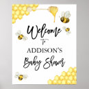 Recherche de bee signes Baby shower welcome
