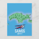 Recherche de samos cartes postales Île