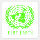 Recherche de carte de la terre autocollants Azimutal