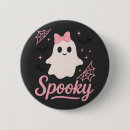 Recherche de fantôme halloween de badges Mignon effrayant