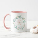 Recherche de cadre floral tasses Botanique